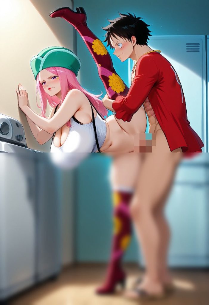 【ワンピース・エロ漫画】ぼにーxるふぃ 泥●後 〜のち 1日中〜（ボニー）