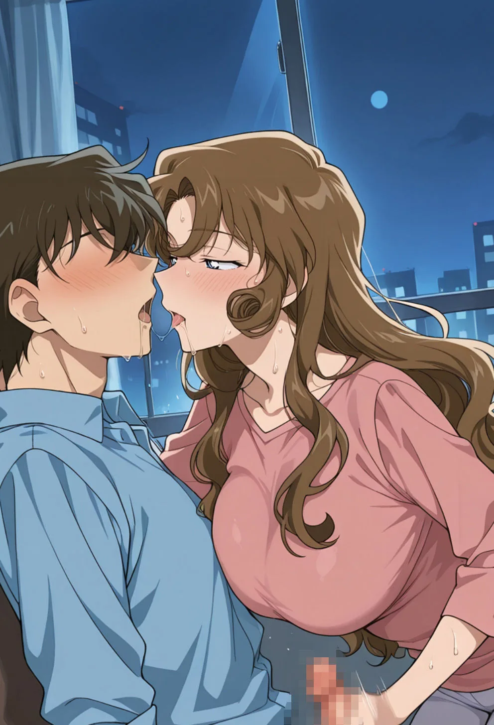 名探偵コナン エロ 工藤有希子 灰原哀 佐藤美和子 むっつり痴女たいむッ サンプル1