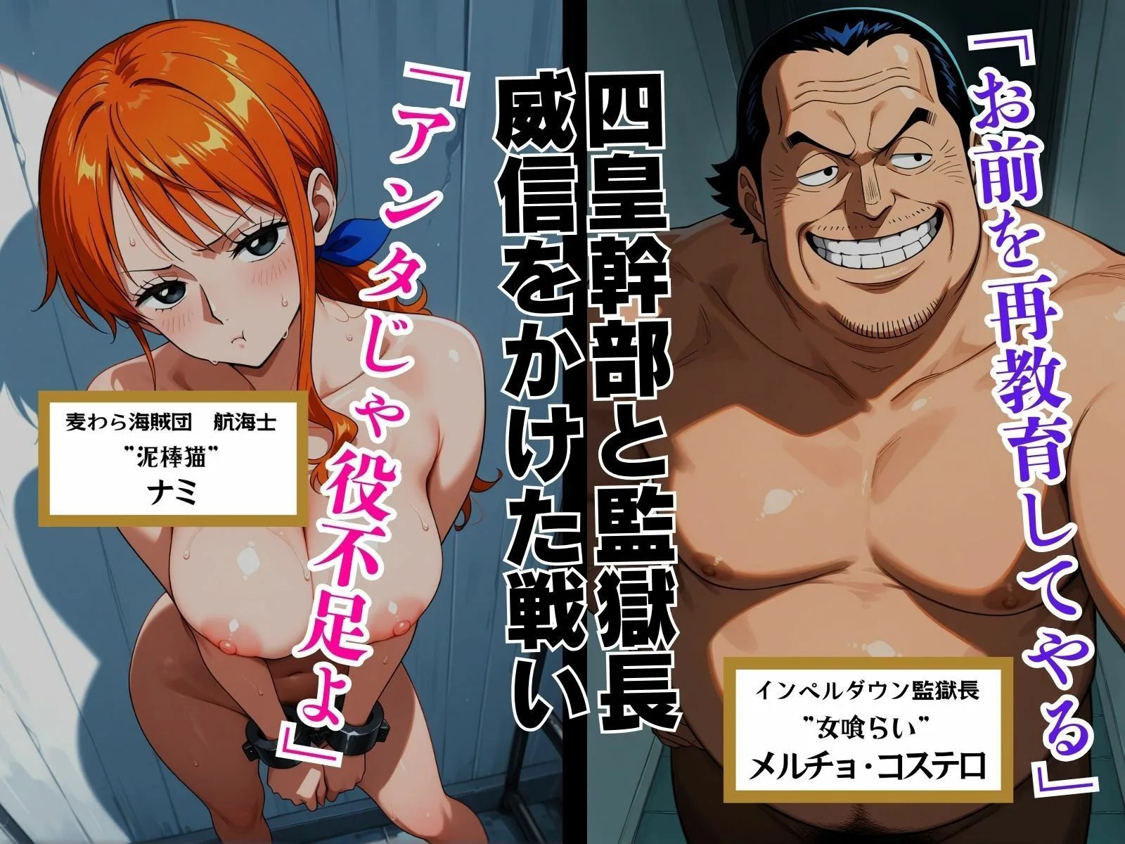 ワンピース エロ ナミ LEVEL7（無限快楽地獄） 〜大監獄インペルダウン再教育プログラム発動〜 サンプル3