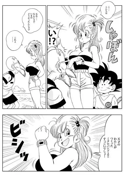 ドラゴンボール エロ ブルマ 亀トイレ サンプル2