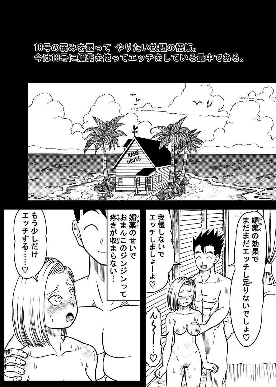 ドラゴンボール エロ 人造人間18号 18号NTR 中出しオンパレード12 サンプル2