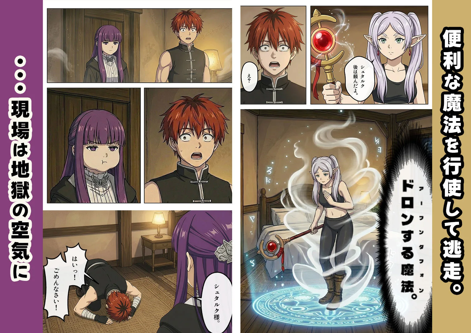 葬送のフリーレン エロ フェルン フェルンとHがしたいっ！ サンプル6