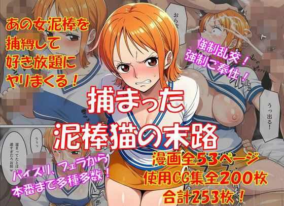 【ワンピース・エロ漫画】捕まった泥棒猫の末路|からすみおかず屋|ナミ
