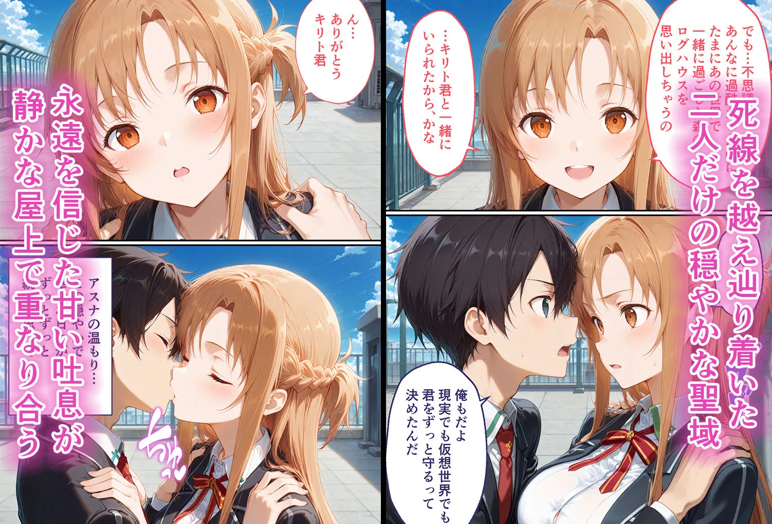 弱みを握られた俺の彼女が寝取られ堕ちるまで アスナ編 [maker] サンプル2
